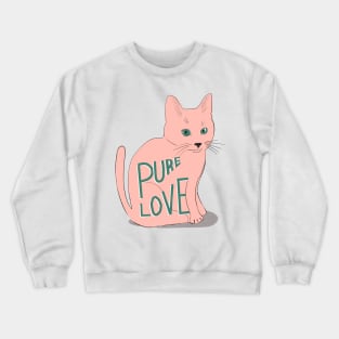 Pure Love Kitty Crewneck Sweatshirt